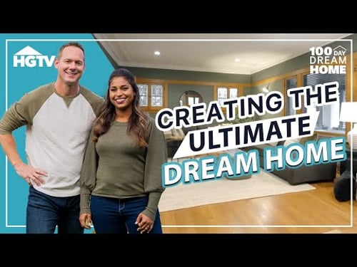 Home Designed Around Owners' Clashing Styles | 100 Day Dream Home | HGTV