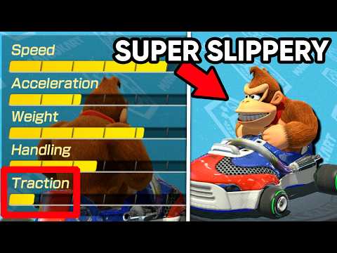 How bad is NO TRACTION / GRIP in Mario Kart 8 Deluxe?