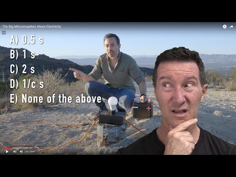 EEVblog 1439 - Analysing Veritasium's Electricity Misconceptions Video