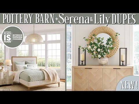 DUPES for NEW Pottery Barn & Serena & Lily Decor!
