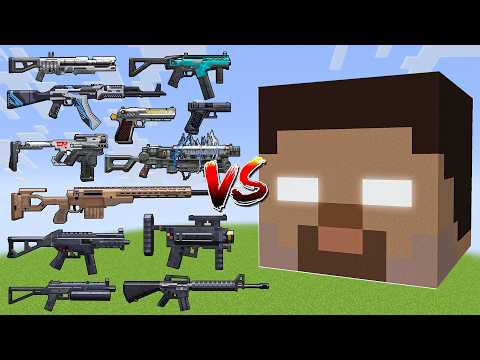 Which TaCZ Gun Is the Strongest against Herobrine ?
