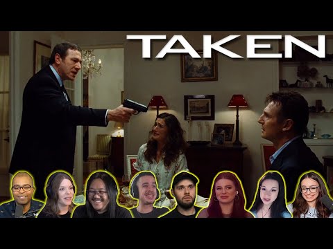 Reactors Reacting to BRYAN MILLS CONFRONTS JEAN-CLAUDE | Taken (2008)