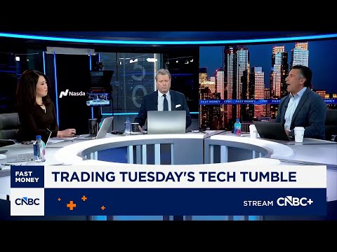 'Fast Money' traders talk the tumble in Big Tech