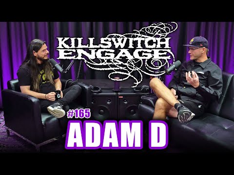 KILLSWITCH ENGAGE | Adam D: Metalcore, Writing Riffs & Starting a Band | Garza Podcast 165