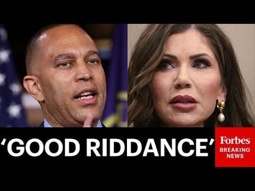 BREAKING NEWS: Hakeem Jeffries Holds Briefing After Trump Announces Kristi Noem Out As DHS Secretary