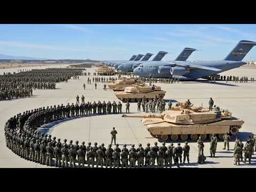 Iran PANIC!! The US KC-130J Harvest HAWK 20,000 US Troops Deployed to the Middle East