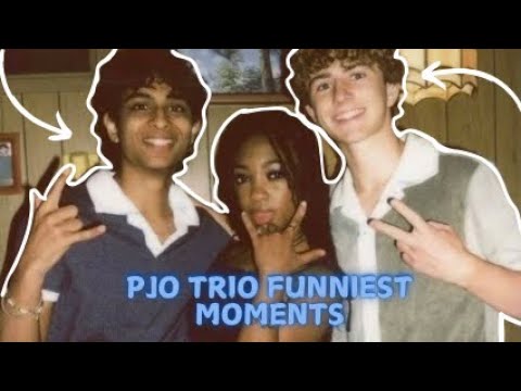 Percy Jackson trio funniest moments because waiting for season 2 is torture