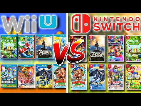 Are the Wii U Games On Switch ACTUALLY BETTER?