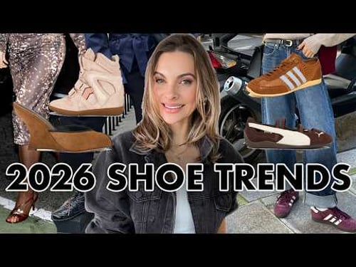 2026 SHOE TRENDS! Your feet are about to have an exciting year...