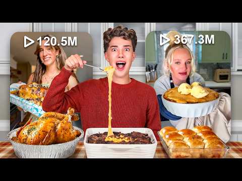 COOKING A THANKSGIVING FEAST USING TIKTOK HACKS