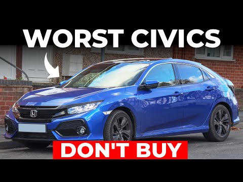 3 WORST and 4 BEST Honda Civic | Most Reliable Cars to Buy