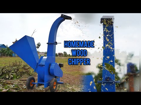 Homemade Wood Chipper // Wood Chipper Build