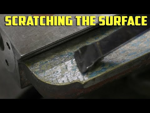 Scraping Begins: Compound Scraping | Lion Lathe Restoration