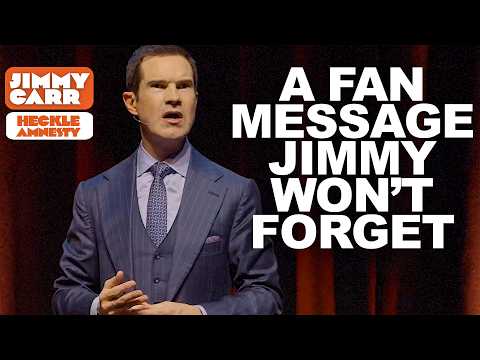 "I hope you find love somewhere" - Jimmy Taken Aback by Sobering Message From Fan