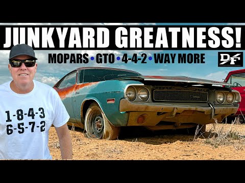 Exploring a SECRET JUNKYARD With MUSCLECARS and MORE!