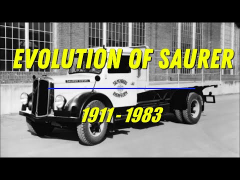 Evolution of Saurer 1911 - 1983