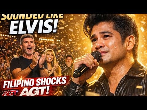 He Opened His Mouth—and Sounded Exactly Like Elvis! Filipino Singer Shocks Simon Cowell on AGT