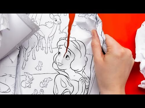 I Destroyed My Coloring Books For This