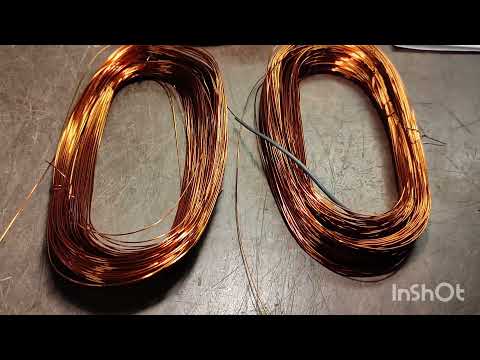 Ремонт эл. двигателя, замена обмотки.