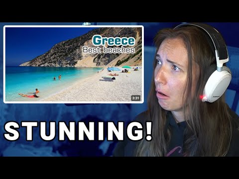 American Reacts to Top 20 Beaches in Greece