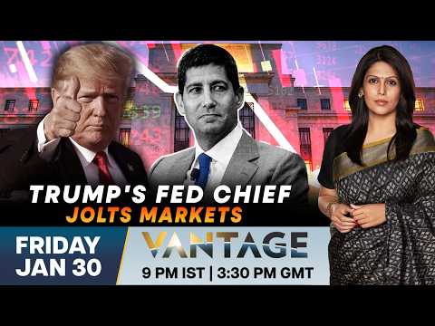 Trump vs the Fed LIVE: Why Gold, Silver and Wall Street Are Suddenly Falling | Vantage |Palki Sharma