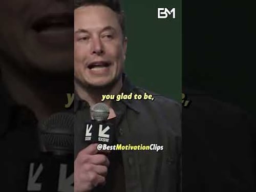 Elon Musk's Speech Leaves The Audience SPEECHLESS!!!