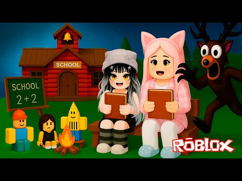 СТРОЮ ШКОЛУ в 99 НОЧЕЙ В ЛЕСУ с @DogGamer1 в ROBLOX | 99 Nights in the Forest в Роблокс - Скетчи