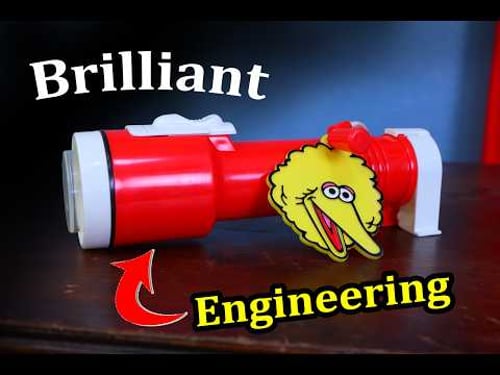 This 1980s Toy Flashlight is Actually Genius