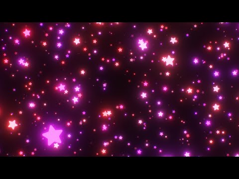 Fly Through Millions Of Tiny Rotating Red Purple Pink Stars In Space 4K DJ Visuals Loop Background