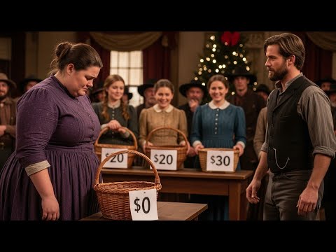 The Obese Widow's Christmas Basket Got Zero Bids—The Rancher Saw Her Worth And Paid Triple|
