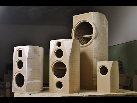 Собираю наборные колонки! Со сложным внутренним профилем.