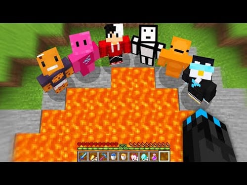 YouTubers Control My Minecraft Hardcore World