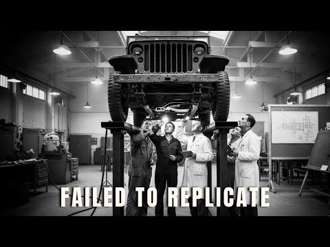 Why German Engineers Couldn't Copy This Simple American Jeep