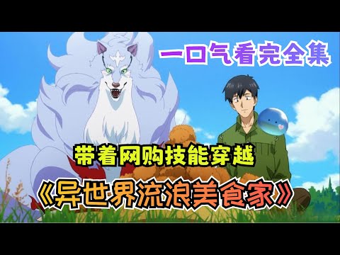 一口气看完《异世界流浪美食家》全集:被召唤到异世界的美食家,凭借自己的厨艺和甜品征服了女神和敌人#漫画解说 #动漫解说