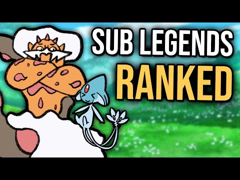 Ranking EVERY Sub-Legendary Pokemon Competitively.
