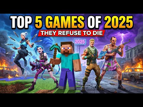 Top 5 Games of 2025 Ranked: Most Played & Addictive Games