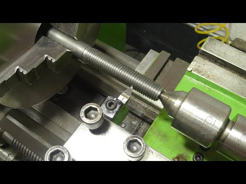 HOW TO MAKE A THREAD ON A LATHE