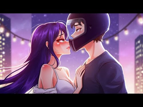 Lo Besé A Través De Su Casco