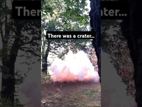 did I use too much explosive...?