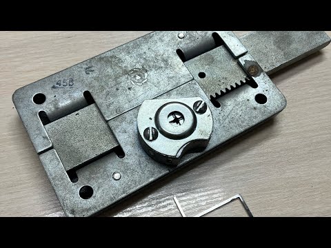 Открытие гаражного накладного крестового замка,интеллектуальным способом!