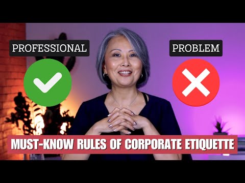 Golden Rules of Corporate Etiquette