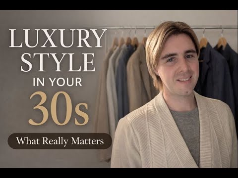 Entering the World of Luxury Style in Your 30s | Refined with Matt