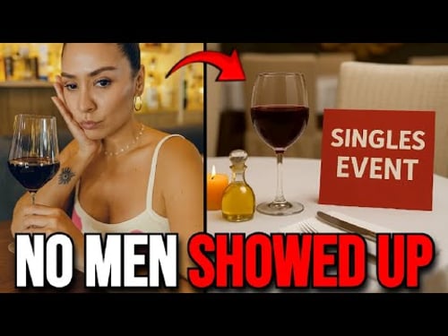 Singles Events Are DOOMED - Men Are Not Attending Anymore