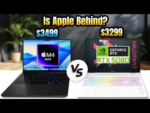 RTX 5080 Vs M4 Max MacBook Pro - Can a Nvidia Laptop BEAT Apple?