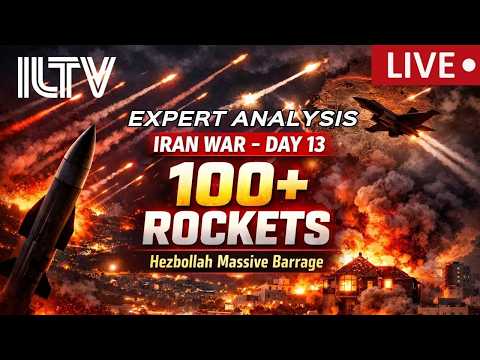 ILTV On The Hour – March 12, 2026 | Hezbollah Barrage & Iranian Missiles Send Millions to Shelters