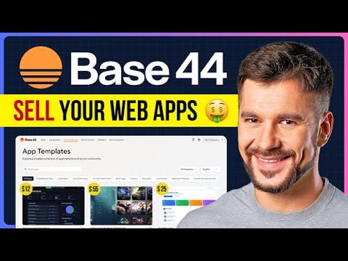 How to Sell Web App Templates on Base44 Marketplace (Quick & Easy)