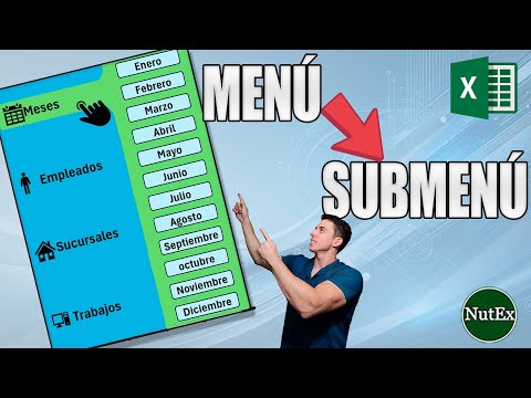 How to Create an Interactive Menu and Submenu in Excel