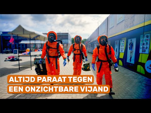 Zo traint het Defensie CBRN-team op hun locatie in Vught