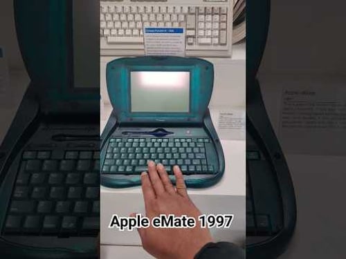 Apple eMate 1997 #apple #iphone