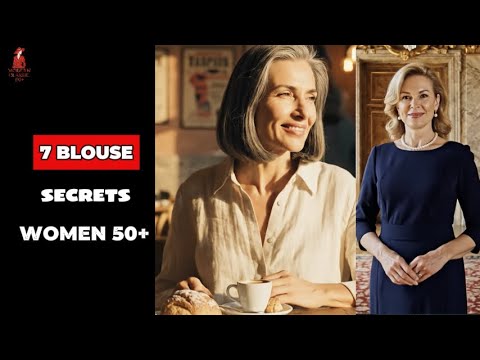 7 Blouse Secrets That Make Women Over 60 Look Instantly Elegant